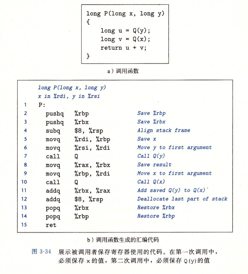 被调用者保存寄存器